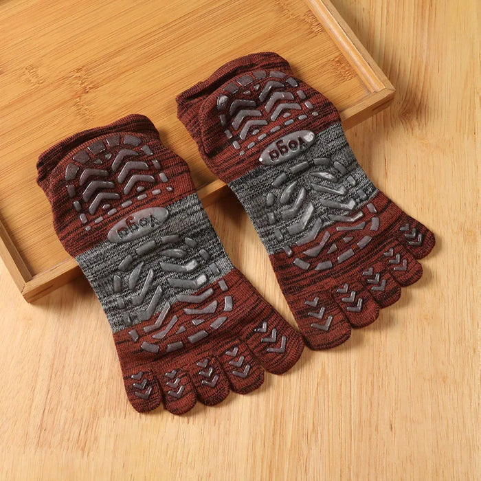 Men Full Toe Yoga / Pilates Socks