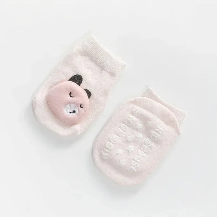 Animal Print Baby Socks Baby Toddler Non-slip Newborn Cotton Socks