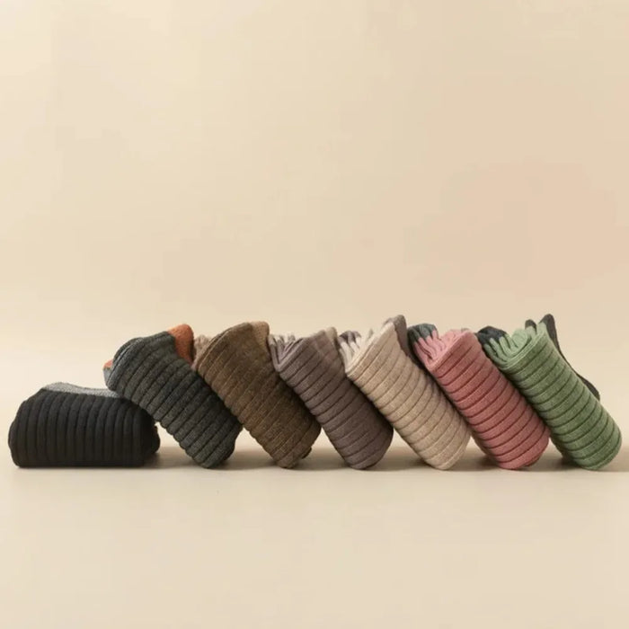 7 Pairs New Women Fashion Vintage Warm Cotton Sock