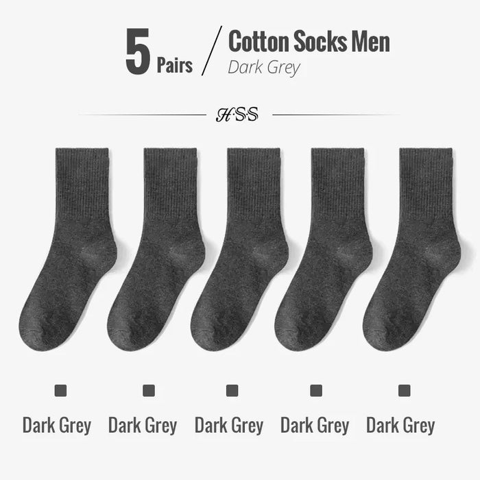 5-10-pairs-95-combed-cotton-socks-men-business-dress-long-socks-soft-breathable-spring-summer-colorful-sock-for-man-5pairs-lot