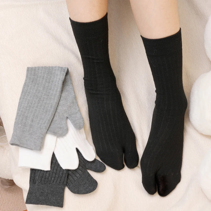 1/3 Pairs Japanese Tabi Toe Socks