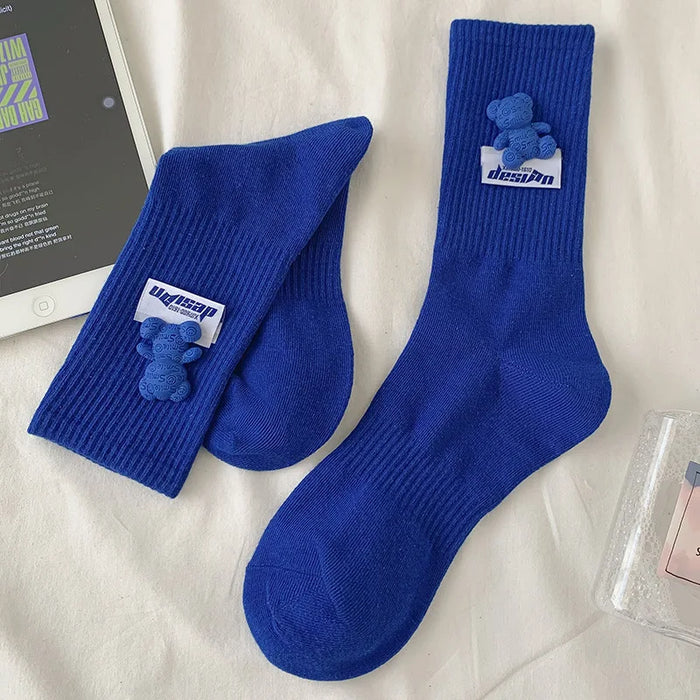 Blue Bear Socks Fun Sock