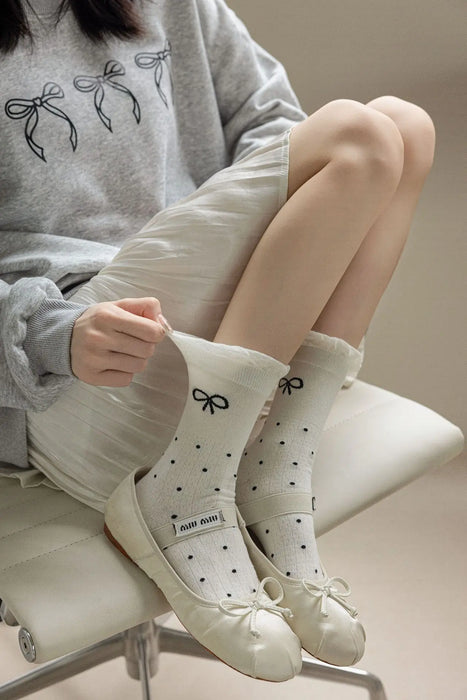 Sweet Lolita Ballet Style Ultrathin Breathable Socks
