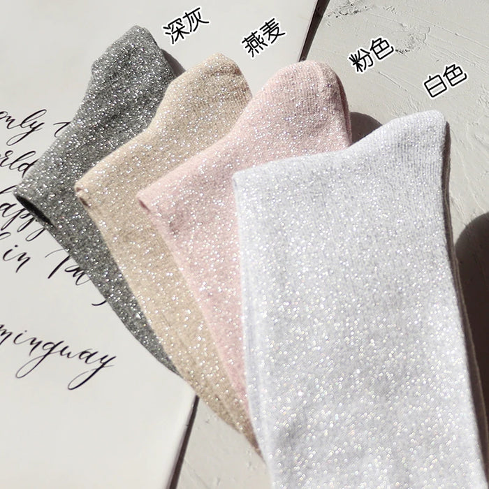 29 colours fashion shiny socks