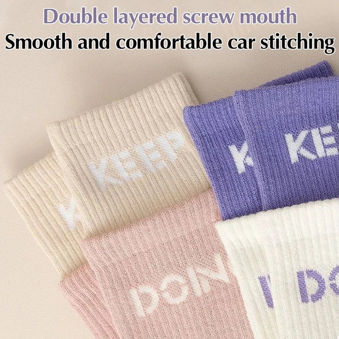 yoga-socks-womens-mid-calf-socks-fitness-sports-cotton-socks-long-tube-double-layer-socks-floor-non-slip-dance-socks