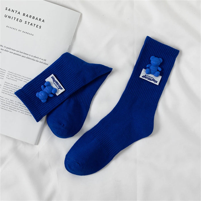 Blue Bear Socks Fun Sock