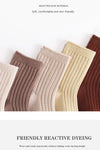 5-pairs-lot-baby-socks-breathable-loose-south-korea-style-solid-color-kids-socks-middle-tube-cotton-socks-set-for-children