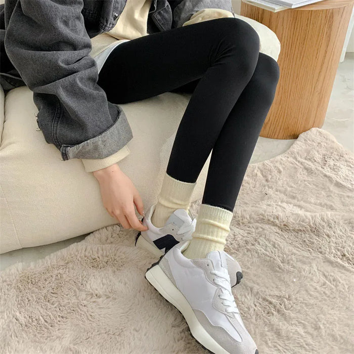 New Winter Fashion Solid Colour Socks
