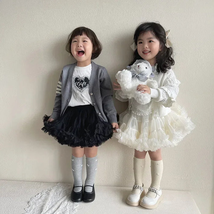 Bow Design Kids Simplicity Fashion  Socks