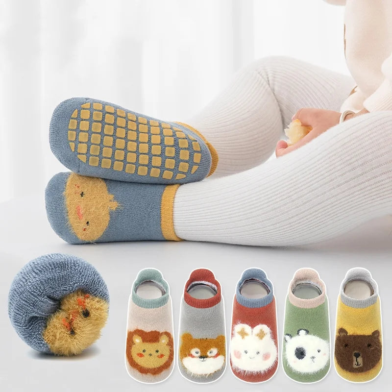 Winter Thick Warm Toddler Children's Sock Non-slip