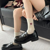 womens-cherry-color-trendy-striped-autumn-and-winter-new-mid-tube-socks-ankola-color-versatile-socks