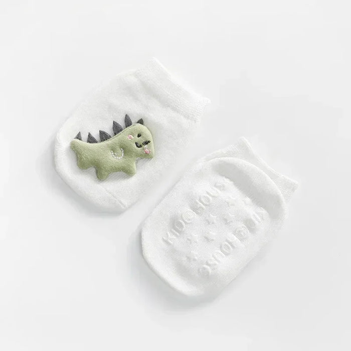 Animal Print Baby Socks Baby Toddler Non-slip Newborn Cotton Socks