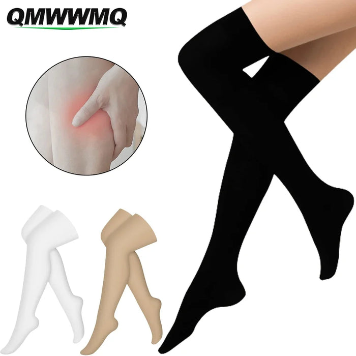 1Pair Compression Socks Knee High