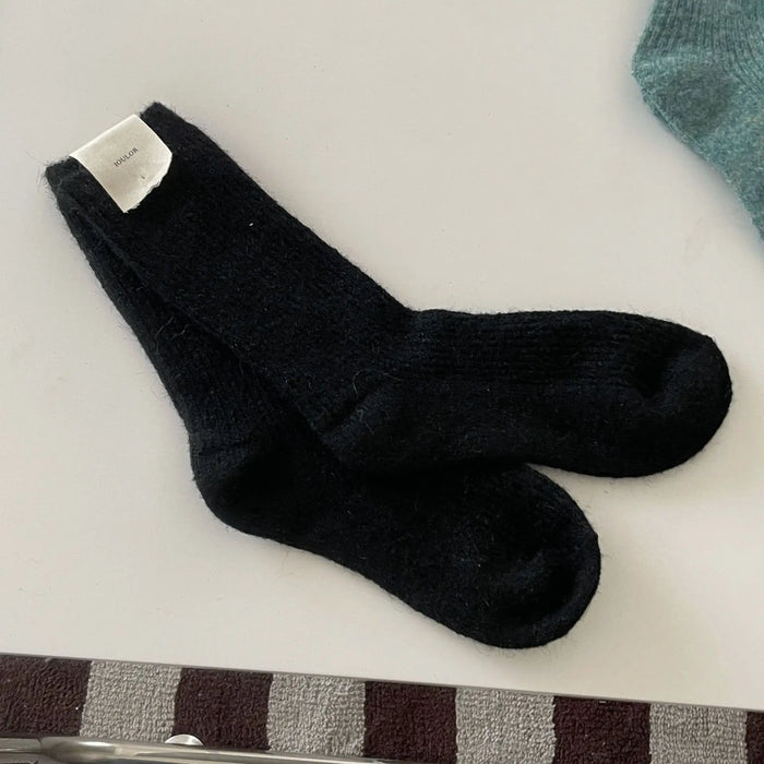 Thermal Women Socks 9% Wool Cashmere Thicken Warm Long Socks