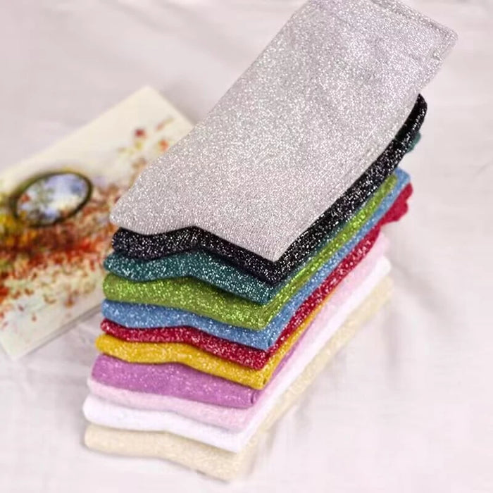 29 colours fashion shiny socks