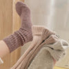 3-6-pairs-of-womens-winter-mid-tube-socks-plus-velvet-thick-warm-socks-soft-solid-color-japanese-style-long-socks
