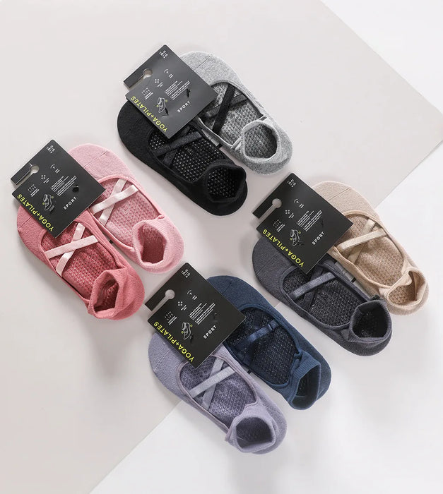 2-pairs-yoga-socks-cotton-breathable-sweat-absorbent-silicone-anti-slip-floor-socks-women-pilates-ballet-fitness-sports-sock-set