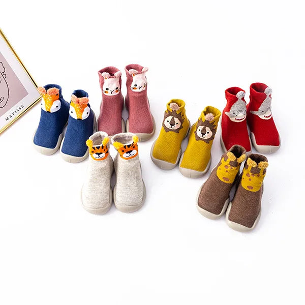 Multi-color Comfortable Floor Shoes Indoor and Outdoor Baby Walking Shoes