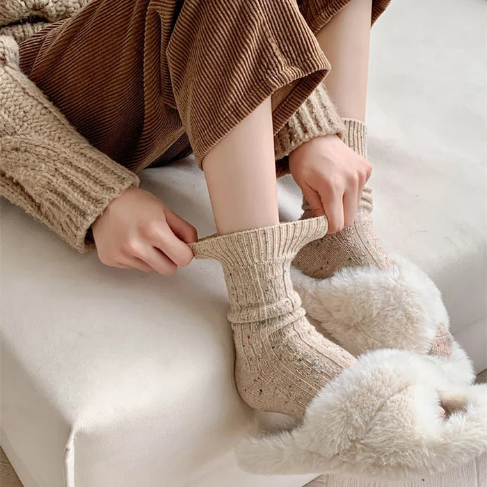 1-3-4-pairs-womens-wool-thick-socks-autumn-and-winter-striped-thick-warm-retro-coffee-womens-socks-mid-tube-socks