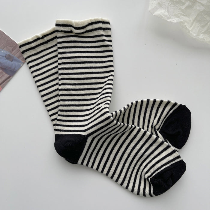 Retro Striped Socks