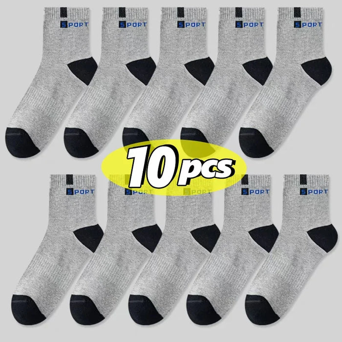 5 Pairs / Cotton Sock for Men Sport