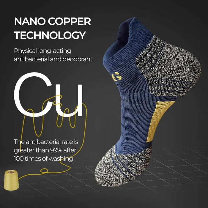 Nano Copper Fiber Deodorant Antibacterial Men Socks