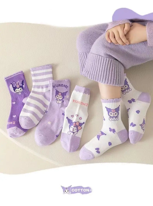 Kuromi cartoon children socks