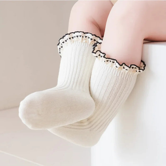 Heart Lace Princess Sock