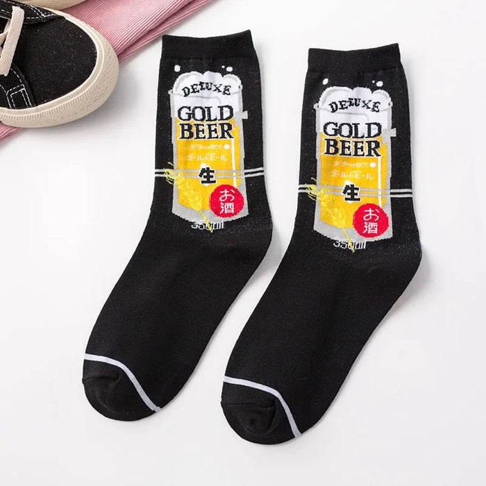Fashion Streetwear Hip Hop Style Cartoon Socks