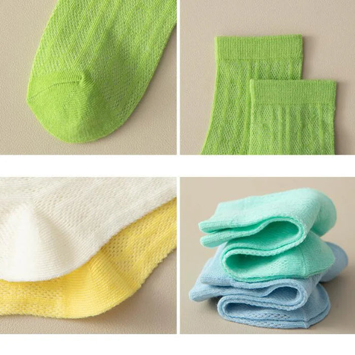 5Pair/lot New Summer Thin Children's Socks