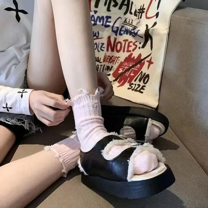 Women Ripped Socks