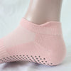 women-yoga-socks-sports-anti-slip-silicone-fitness-professional-training-running-pilates-protecting-heel-ear-short-socks-cotton