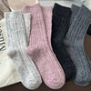 1-3-4-pairs-womens-wool-thick-socks-autumn-and-winter-striped-thick-warm-retro-coffee-womens-socks-mid-tube-socks