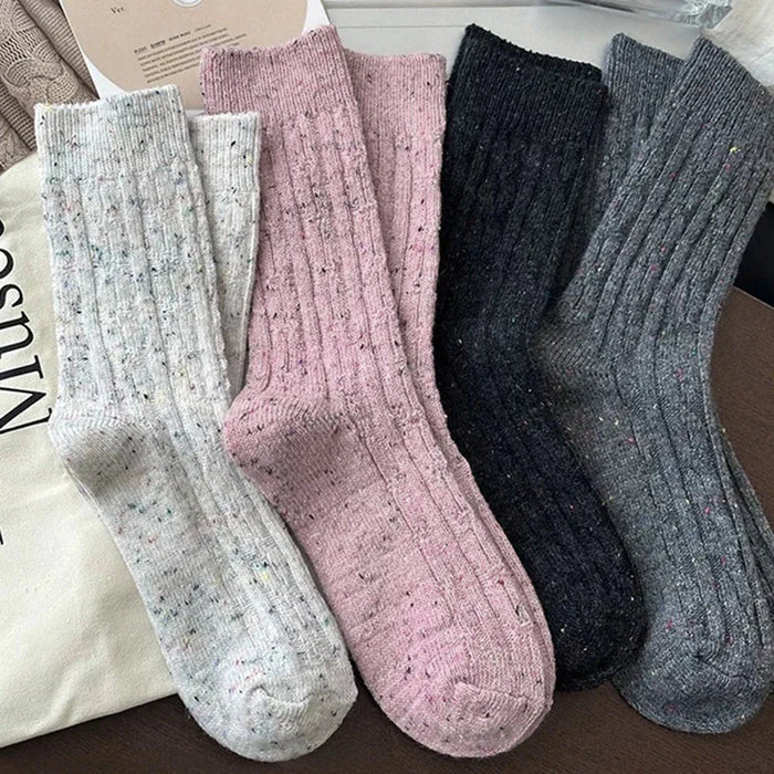 1-3-4-pairs-womens-wool-thick-socks-autumn-and-winter-striped-thick-warm-retro-coffee-womens-socks-mid-tube-socks
