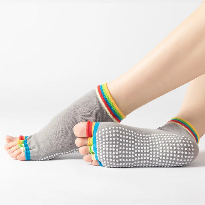 women-yoga-socks-non-slip-grips-cotton-pilates-socks-ladies-ballet-dance-sports-socks-for-yoga-fitness-workout-yoga-socks