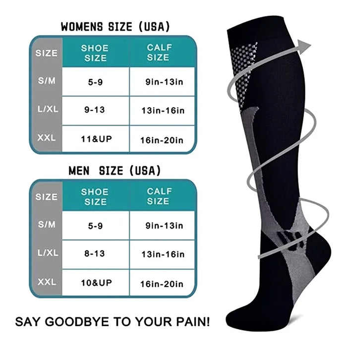 Running Grip Socks, Compression Stockings