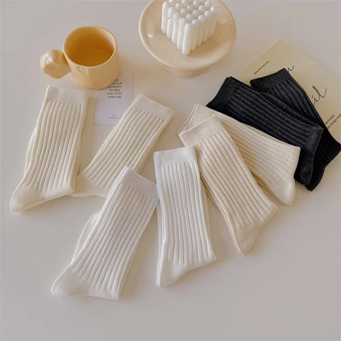 Japanese Style School Girls High Socks