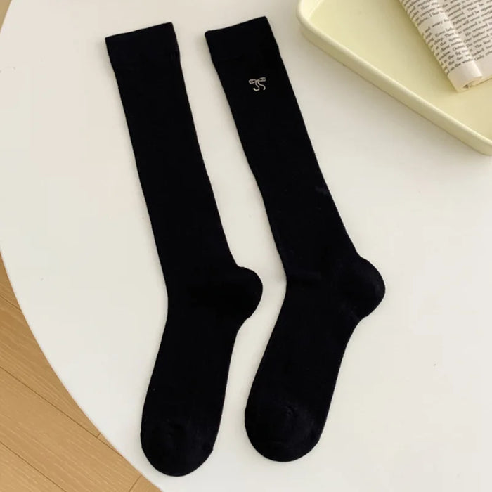 1/4pairs Women's Ballet  Bow Style Socks