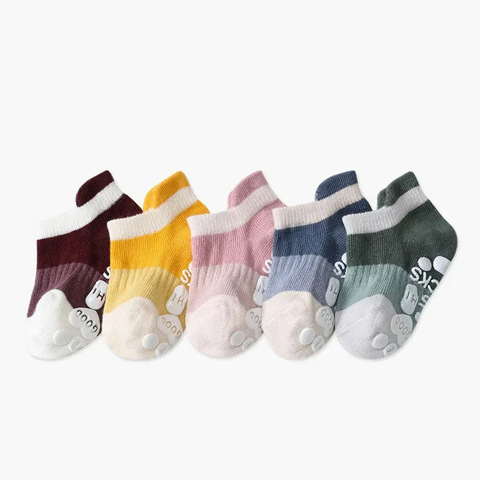 5-pairs-infant-newborn-baby-anti-slip-socks-5colored-bear-print-baby-girl-cotton-socks-solid-autumn-toddler-boys-knee-floor-sock