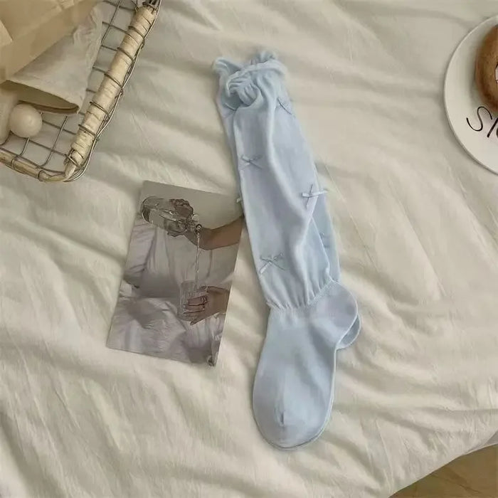 1/2 pairs  Japanese Style Bandage Bowknot Sock