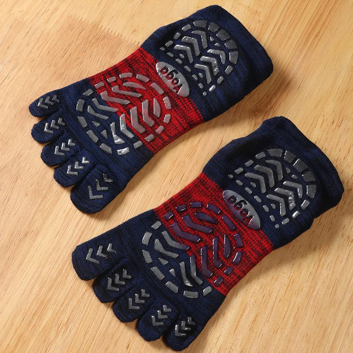 Men Full Toe Yoga / Pilates Socks