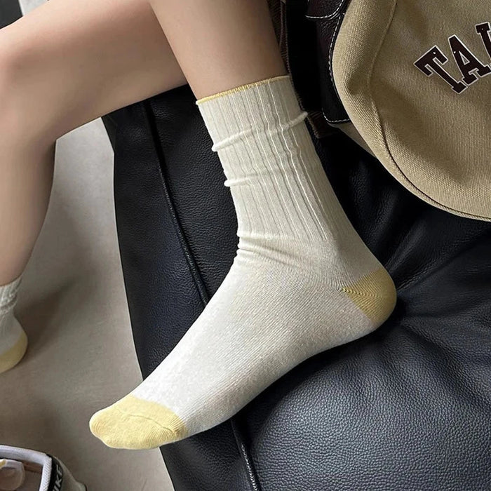 cream-socks-women-korean-style-simple-solid-color-women-socks-japanese-fashion-harajuku-school-girls-knitting-cotton-long-socks