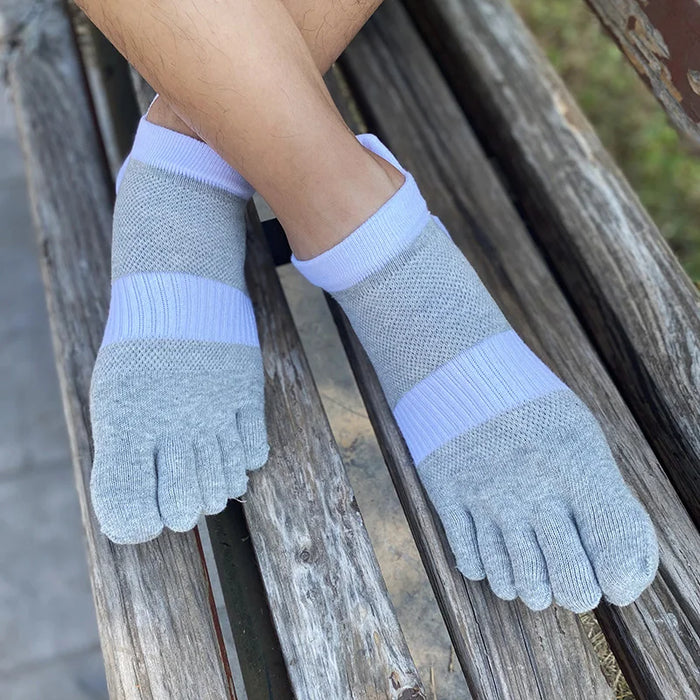 5 Pairs Five Finger Ankle Sport Socks