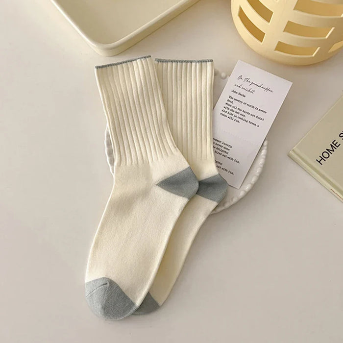 cream-socks-women-korean-style-simple-solid-color-women-socks-japanese-fashion-harajuku-school-girls-knitting-cotton-long-socks
