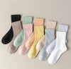 5-pairs-100-cotton-womens-socks-soft-casual-solid-color-middle-tube-socks-women-new-spring-high-quality-socks
