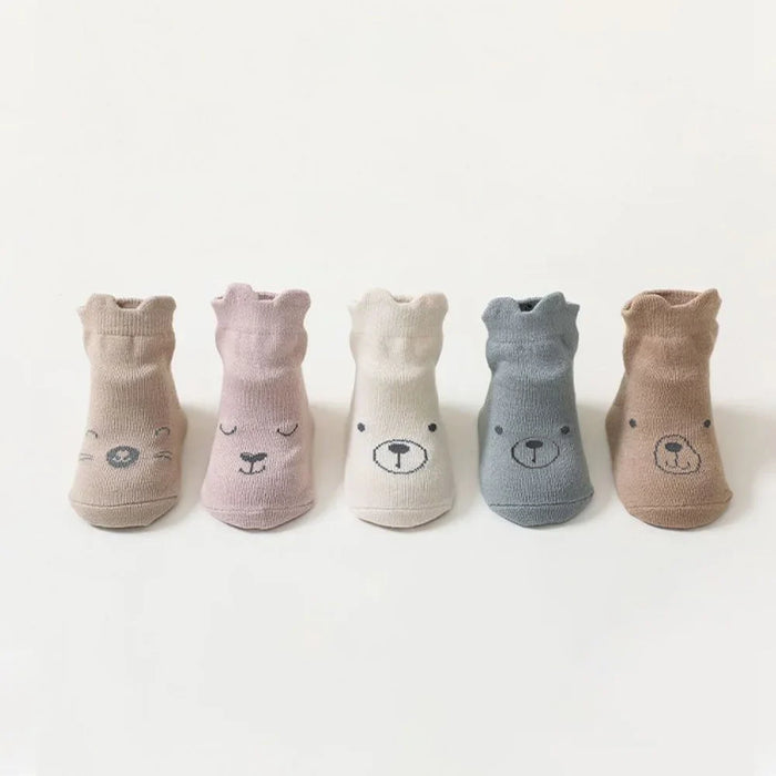 5-pairs-infant-newborn-baby-anti-slip-socks-5colored-bear-print-baby-girl-cotton-socks-solid-autumn-toddler-boys-knee-floor-sock