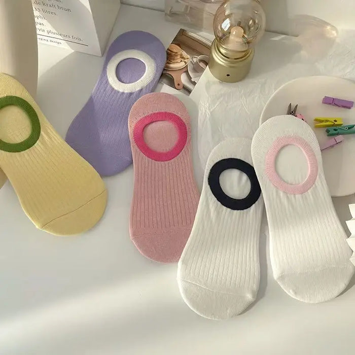 5 Pairs Women's Invisible Ankle Socks