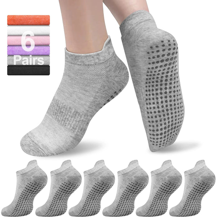 women-yoga-socks-sports-anti-slip-silicone-fitness-professional-training-running-pilates-protecting-heel-ear-short-socks-cotton