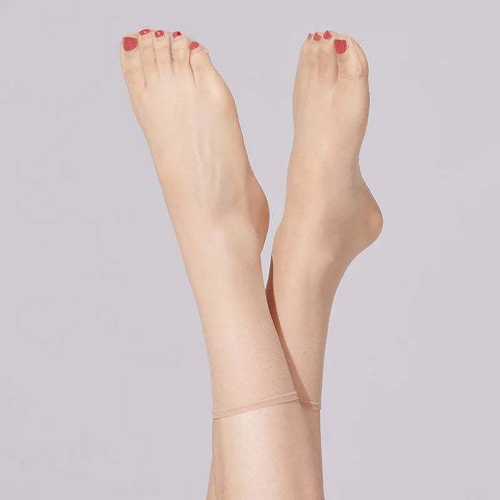 10/30/50 Pairs Solid Ultra-thin, Soft & Breathable Sheer Invisible Socks