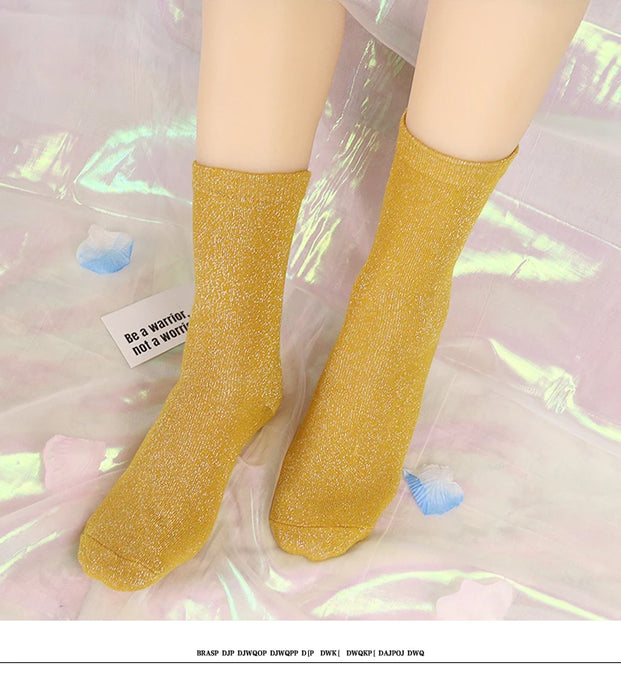 29 colours fashion shiny socks